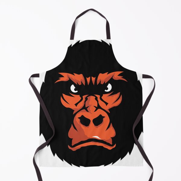 Item preview, gorilla great ape primate head drawing designed and sold by Achille3777.