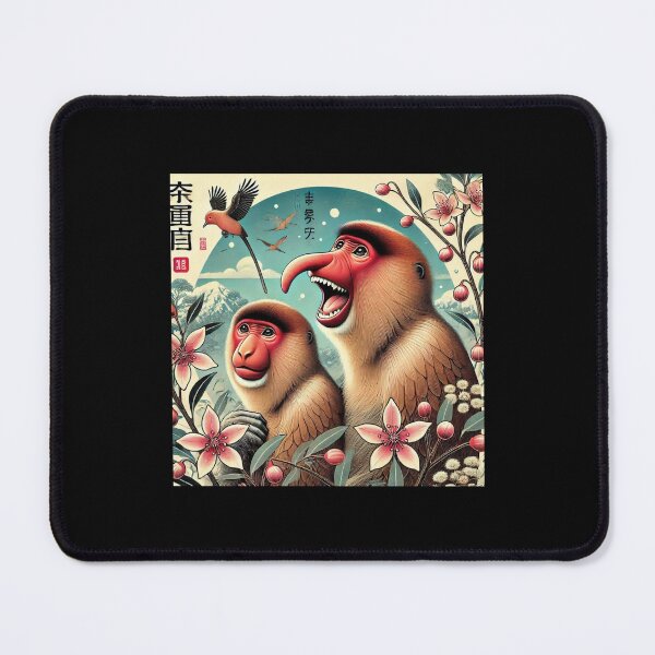 Item preview, sunda proboscis monkey designed and sold by EuropeanPrints.