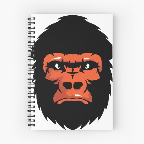 Item preview, gorilla great ape primate head drawing designed and sold by Achille3777.