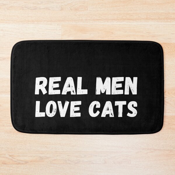Item preview, Real men love cats t-shirt designed and sold by Textees25.