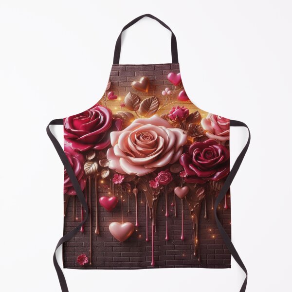 Item preview, Love Vines and Roses Dripping with Color Trendy Seamless Pattern | Aesthetic Abstract Design for Fashion & Decor designed and sold by Imaginarium of Chaos falcon88 .