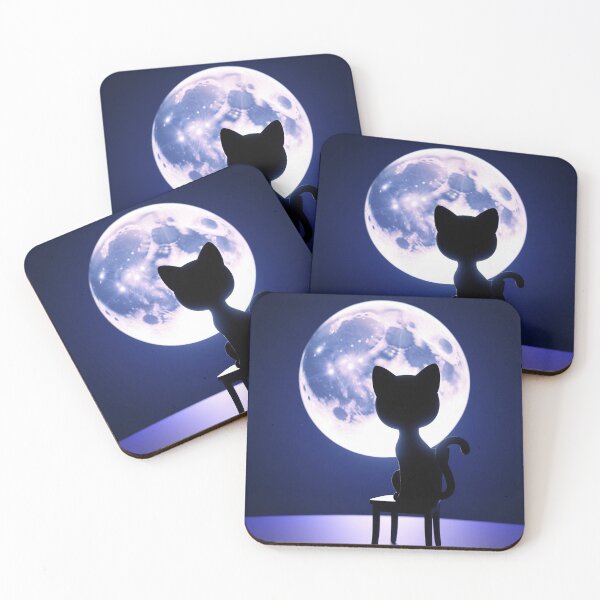 Item preview, Cat & Moon B1 designed and sold by VeenyOcicat.