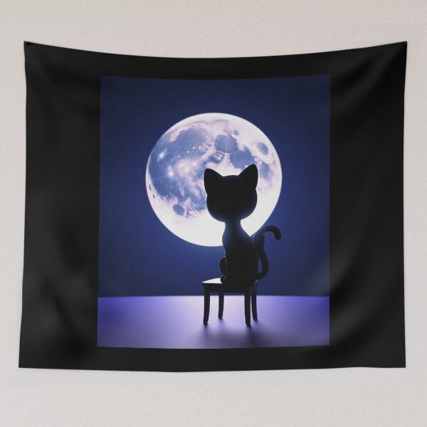 Item preview, Cat & Moon B1 designed and sold by VeenyOcicat.