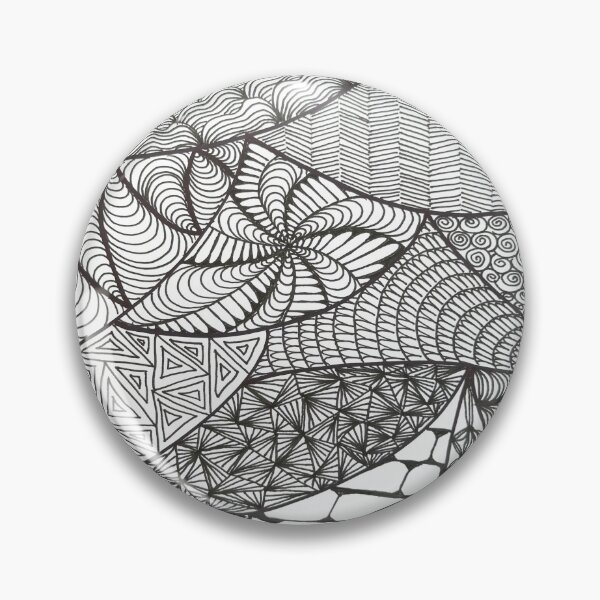 Item preview, Mindful Zentangle Art designed and sold by ChalarieArt.