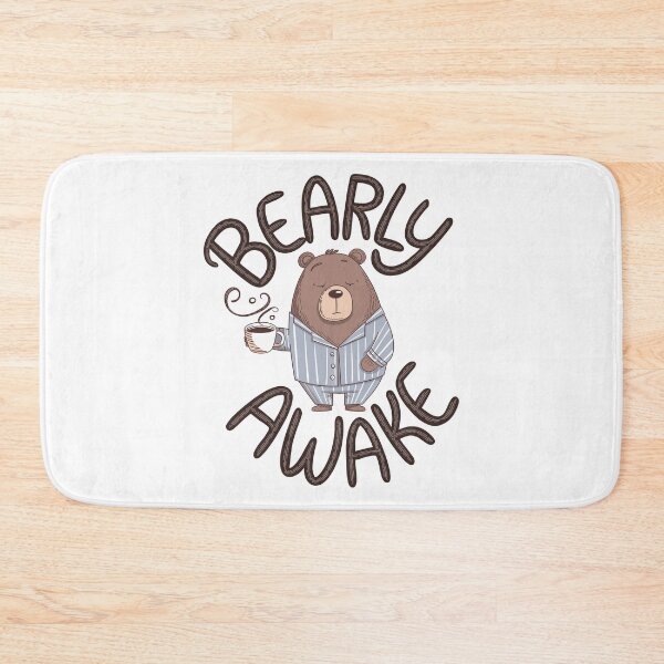 Item preview, Bearly Awake designed and sold by PaleWhaleStudio.
