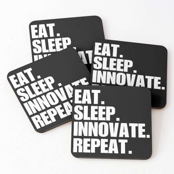 Item preview, Eat. Sleep. Innovate. Repeat. designed and sold by FreshArtFusion.