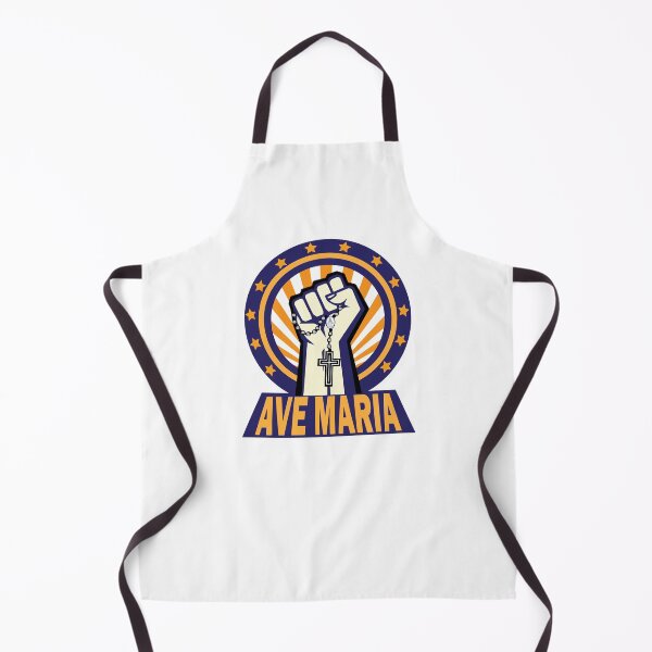 Item preview, Ave Maria (Blue & Yellow Design) designed and sold by Loreto Studio.