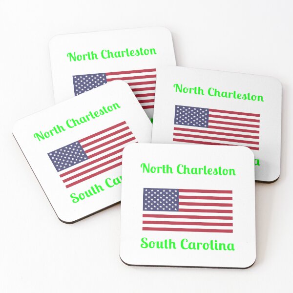 Item preview, North Charleston South Carolina - Stylish Prints, designed and sold by Fleetwood1994.