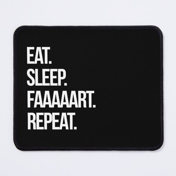 Item preview, Eat Sleep Fart Repeat Funny Humor designed and sold by smartrocket.