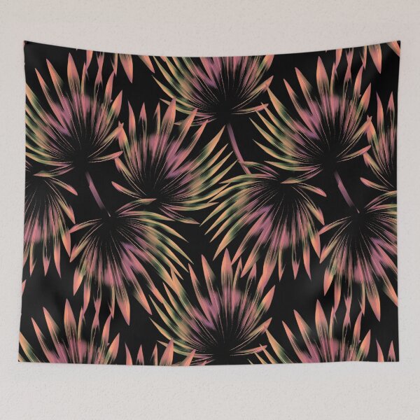 Item preview, Degradee Dark Palm Leaves designed and sold by Anis Illustration.