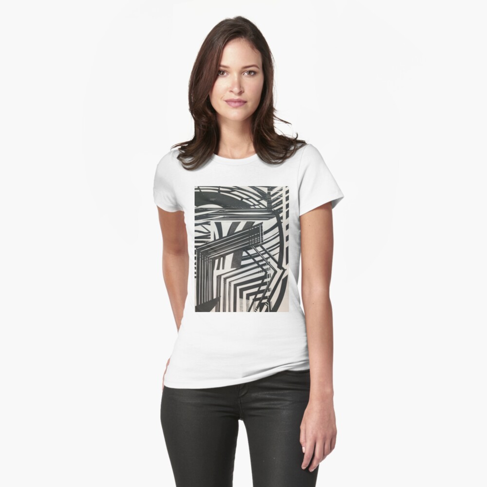 Vista previa del artículo con la obra «Camiseta entallada», diseñado y vendido por ArtInArtOut.