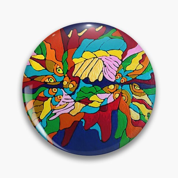 Item preview, Fish flower two times three designed and sold by Gluecknika.