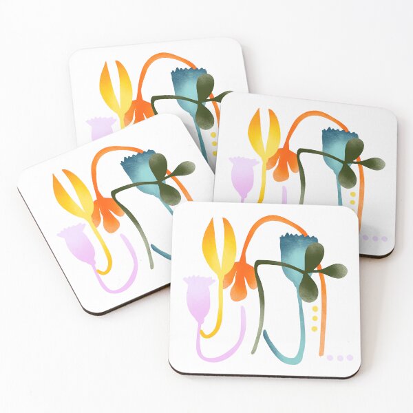 Item preview, Abstract Flower Illustration - Modern Floral Art for Home Decor designed and sold by Pandositive.