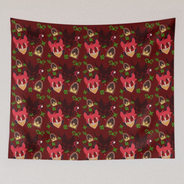 Item preview, Alastor seamless pattern designed and sold by Artsydragongal.