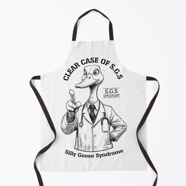 Item preview, Silly Goose Doctor Funny SGS Syndrome Medical Student Bird designed and sold by GrandeDuc.