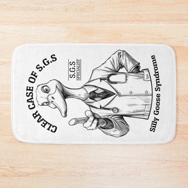 Item preview, Silly Goose Doctor Funny SGS Syndrome Medical Student Bird designed and sold by GrandeDuc.
