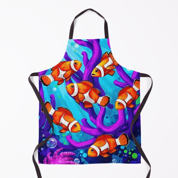 Item preview, Vibrant Clownfish in Coral Reef designed and sold by WildlifeInc.