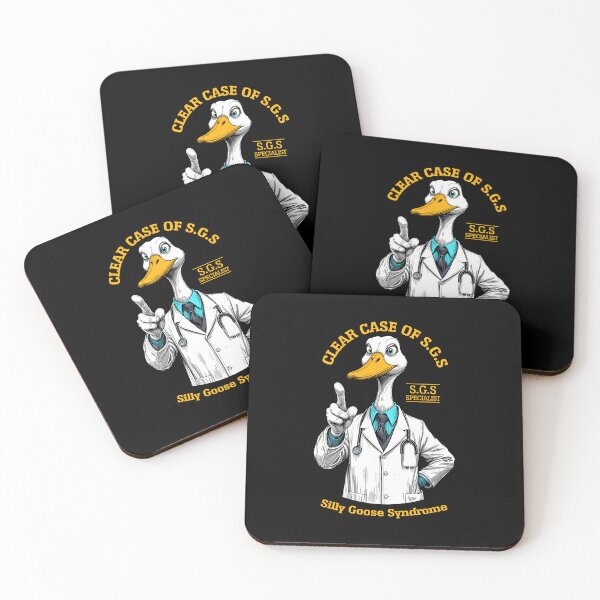Item preview, Silly Goose Doctor Funny SGS Syndrome Medical Student Bird designed and sold by GrandeDuc.