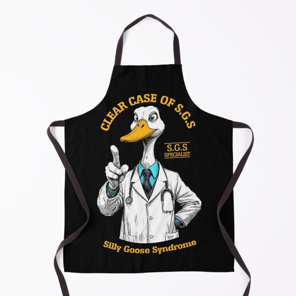 Item preview, Silly Goose Doctor Funny SGS Syndrome Medical Student Bird designed and sold by GrandeDuc.