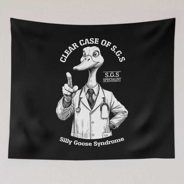 Item preview, Silly Goose Doctor Funny SGS Syndrome Medical Student Bird designed and sold by GrandeDuc.