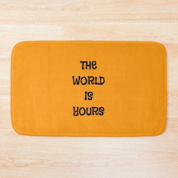 Item preview, THE WORLD IS YOURS designed and sold by zzzozzo.