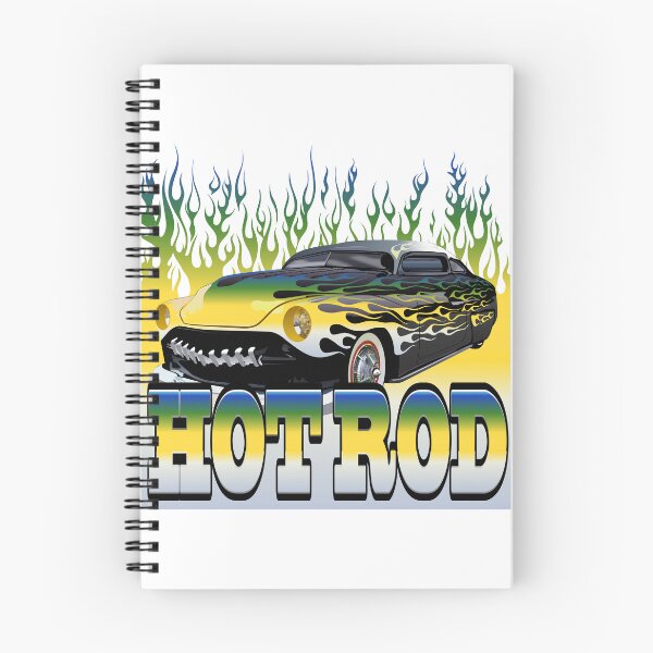 Item preview, hot rod logo flame vintage car muscle car fire designed and sold by Achille3777.
