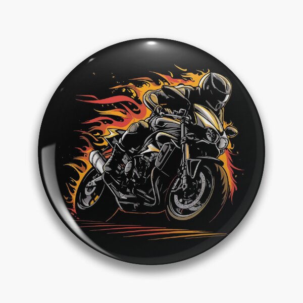 Item preview, Flaming Motorcycle designed and sold by OskarArts.