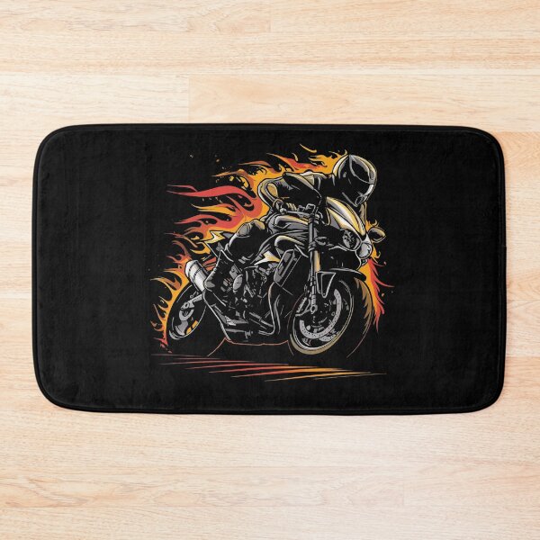 Item preview, Flaming Motorcycle designed and sold by OskarArts.