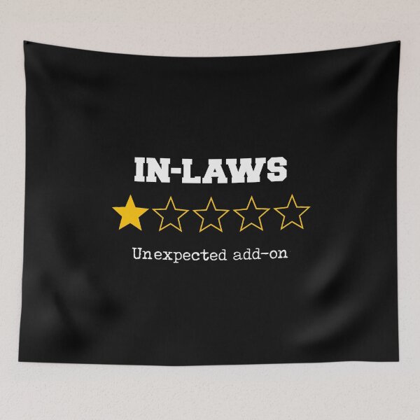 Item preview, Hilarious In-Laws Design with "Unexpected Add-On" Review Family Marriage designed and sold by w1ckerman.