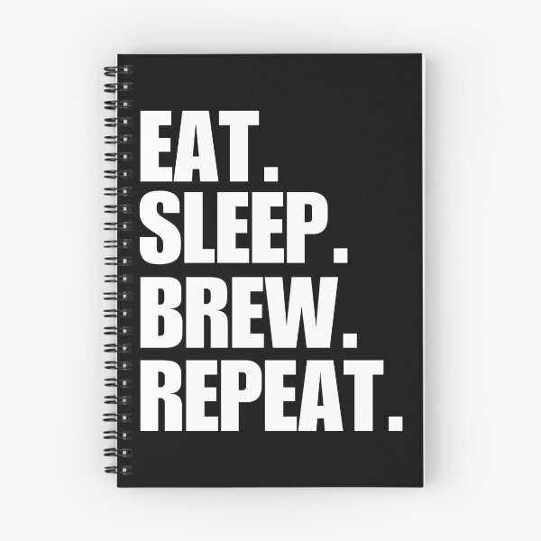 Item preview, Eat. Sleep. Brew. Repeat. designed and sold by FreshArtFusion.