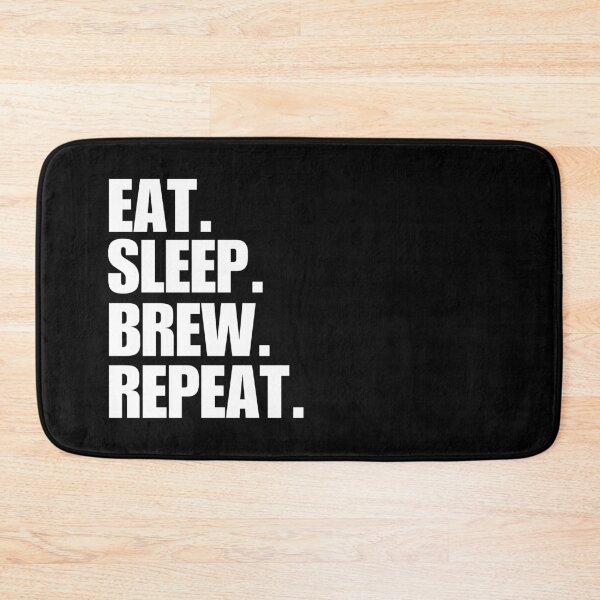 Item preview, Eat. Sleep. Brew. Repeat. designed and sold by FreshArtFusion.