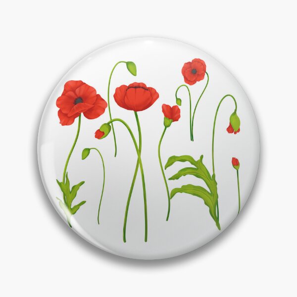 Item preview, Field of Red Poppies designed and sold by SimpleUla.