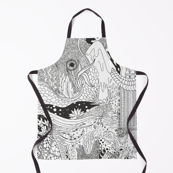 Item preview, Zen-tangle Line Art in Black and white designed and sold by Angellyca.