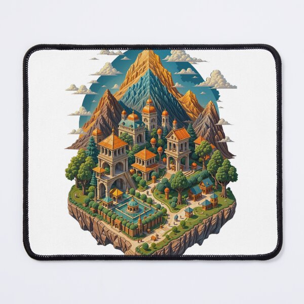 Item preview, Retro dream palace designed and sold by MOPAROdesign.