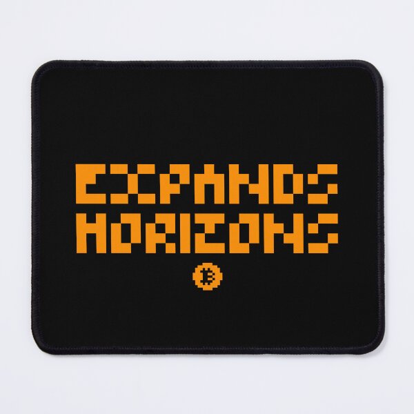 Item preview, Bitcoin Expands Horizons Retro Pixel designed and sold by CyberRex.