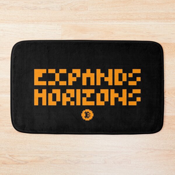 Item preview, Bitcoin Expands Horizons Retro Pixel designed and sold by CyberRex.