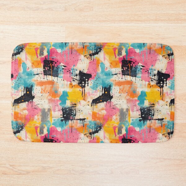 Item preview, Abstract Painterly Style Seamless Pattern designed and sold by SpiritedArtwork.