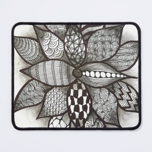 Item preview, Zentangle Flower  designed and sold by ChalarieArt.