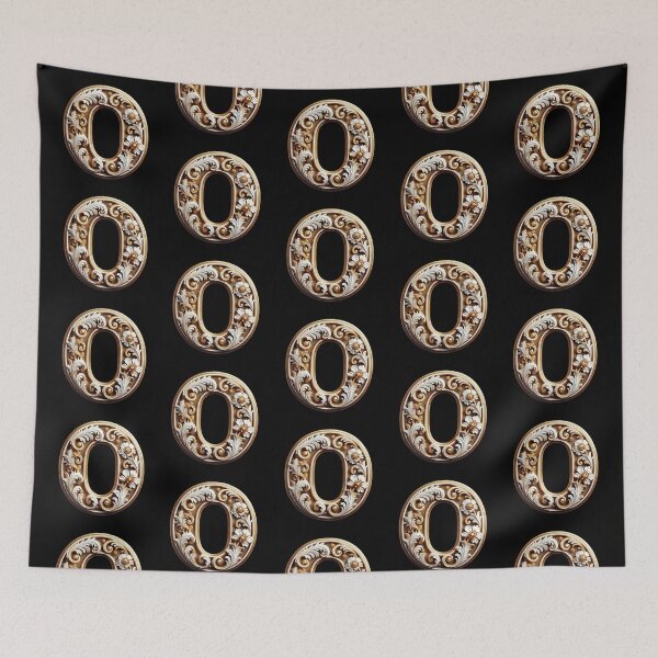 Item preview, Elegant Gold Letter O - Luxurious Monogram Design for a Timeless Touch designed and sold by Blendfactor.