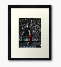 City Lights Framed Print