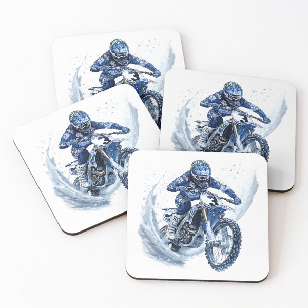 Artikelvorschau, Dirtbike-Fahrer macht einen Wheelie auf einem schlammigen Pfad entworfen und verkauft von wonderisland.