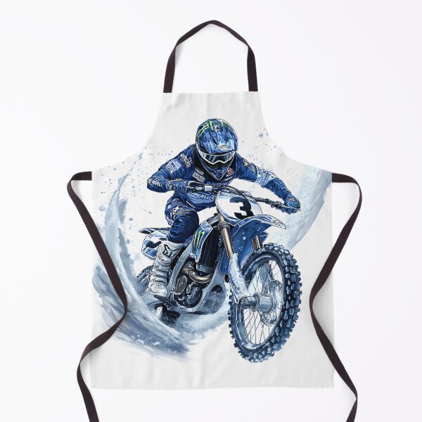 Item preview, dirt bike rider doing a wheelie on a muddy trail designed and sold by wonderisland.