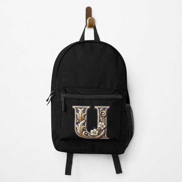 Item preview, Elegant Gold Letter U - Luxurious Monogram Design for a Timeless Touch designed and sold by Blendfactor.