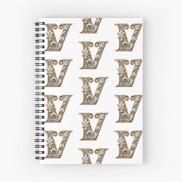 Item preview, Elegant Gold Letter V - Luxurious Monogram Design for a Timeless Touch designed and sold by Blendfactor.