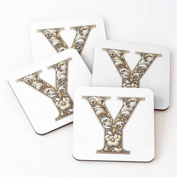 Item preview, Elegant Gold Letter Y - Luxurious Monogram Design for a Timeless Touch designed and sold by Blendfactor.