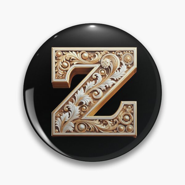 Item preview, Elegant Gold Letter Z - Luxurious Monogram Design for a Timeless Touch designed and sold by Blendfactor.