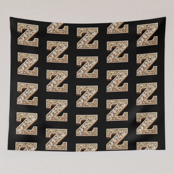 Item preview, Elegant Gold Letter Z - Luxurious Monogram Design for a Timeless Touch designed and sold by Blendfactor.