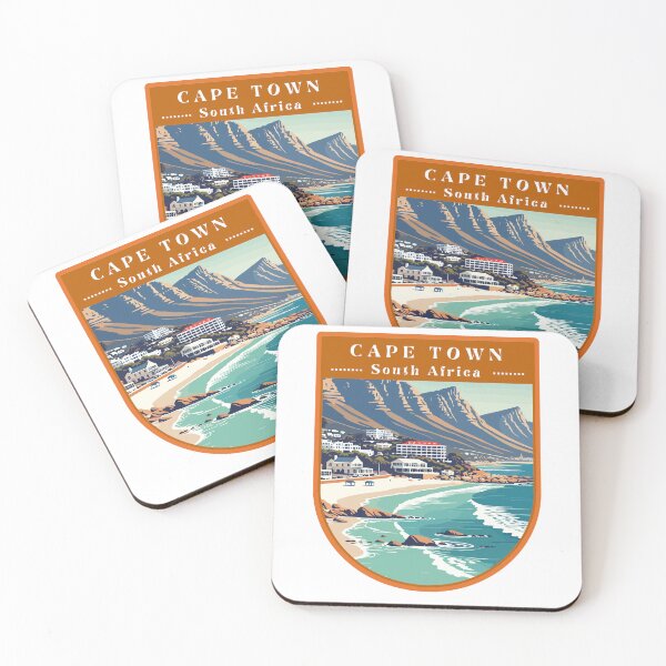 Item preview, Cape Town Retro Skyline designed and sold by MaateoDesign.