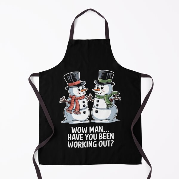 Item preview, Funny Snowman Workout Design - Winter Humor Artwork designed and sold by love3617.