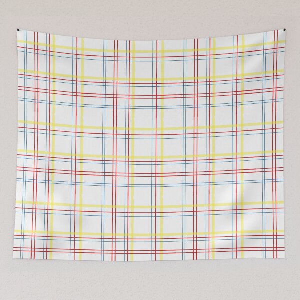 Item preview, Lines, Grids, and Stripes in Blue, Red, and Yellow designed and sold by Adam Krzysztof Wiatr.